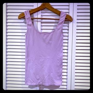 Pinkish Lavender Seamless Tank Top